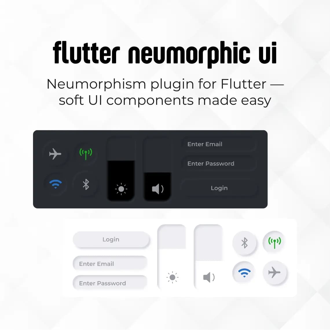 Flutter Neumorphic UI